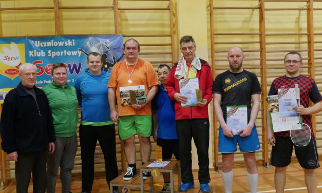 [2017.12.13] Amatorska Liga Badmintona Powiatu Sierpeckiego – ósma runda