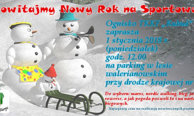 Zapraszamy na powitanie Nowego Roku