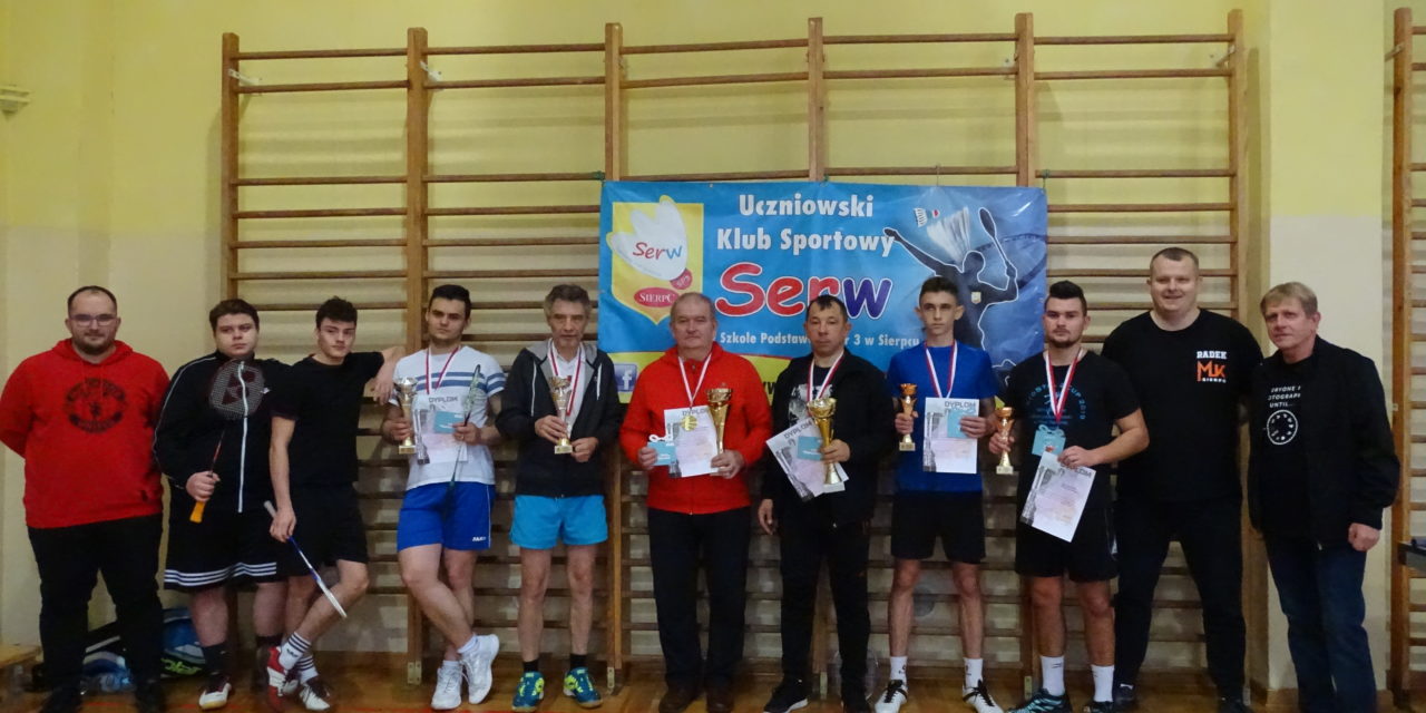 [2020.11.14] Mistrzostwa Sierpca i Powiatu Sierpeckiego w Grze Podwójnej w Badmintona