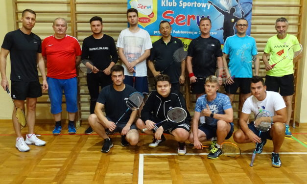 [2020.08.27] Amatorska Liga Badmintona Powiatu Sierpeckiego – I runda