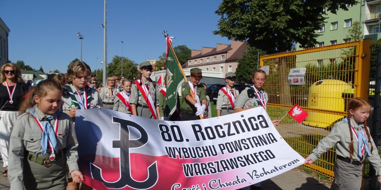 [2024.08.01] 80. rocznica wybuchu powstania warszawskiego. Marsz pamięci