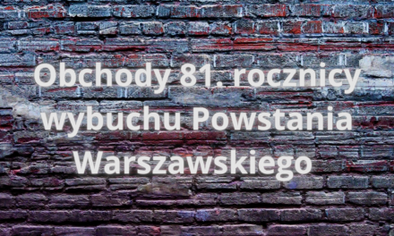 Zapraszamy na Marsz Pamięci Powstania Warszawskiego