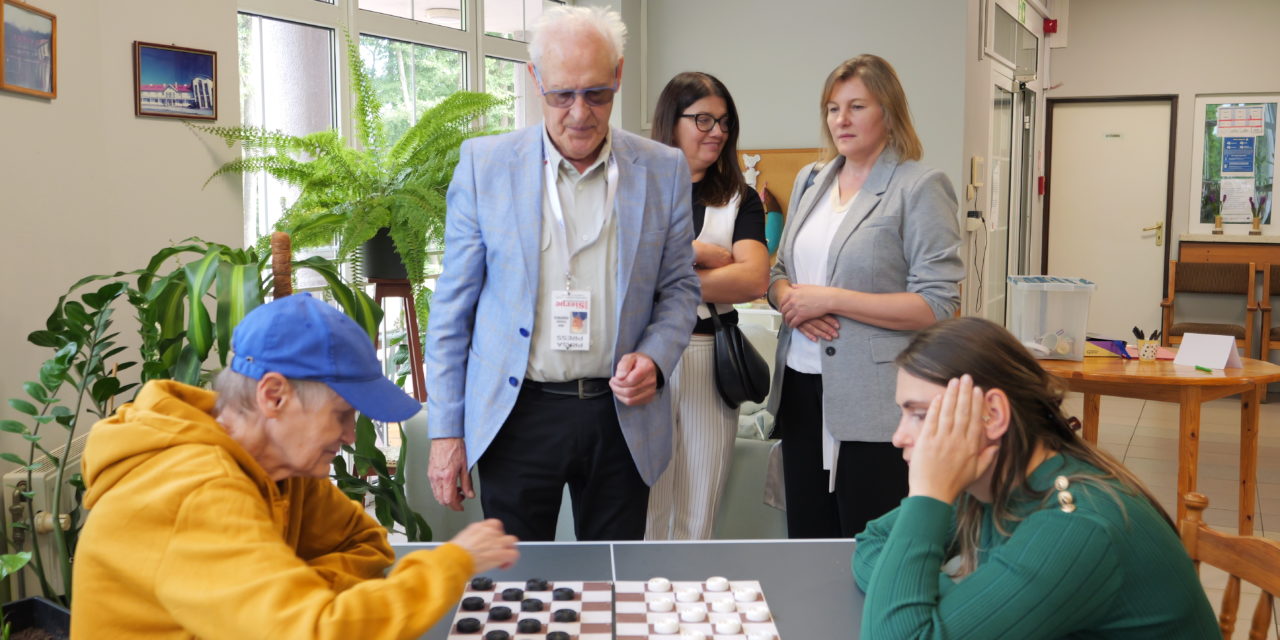 [2025.09.12] Turniej warcabowy w Domu Pomocy Społecznej w Szczutowie